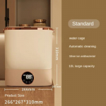 Mini T&auml;isautomaatne Pesumasin Automaatne Vee Sisse- ja V&auml;ljavool Aluspesu Pesumasin Majapidamise Sokkide Puhastusmasin 【1】Silver ion