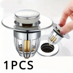 1-3 TK Vannitoa du&scaron;ivalamu filtri pistik, juuksevalamu filter, k&ouml;&ouml;givanni pistik, tagasil&ouml;&ouml;gipress 1 PCS h&otilde;be