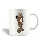 Maniacase valge keraamiline kruus Minnie Disney pruun LV