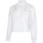 Nike Sports Cardigan Stand Collar Woven Jacket Womens Jacket White CZ8285-100 M