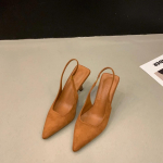 Mood Naiste Kontsakingad Suvine Seksikas Terava Ninaga &Otilde;hukese Kontsaga Slingback Kingad Naistele Sandaalid Kleit Pidulikud Naiste K&otilde;rge Kontsaga Kingad 40