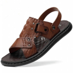 Sandaalid Meeste Super Fiber rannajalatsid Meeste trend Suvine Uus stiil Sandaalid ja sussid Kahe otstarbega sandaalid Mugav vabaaja 38