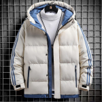 5XL Meeste Eriti Suur Tuulejope Meeste Jakk Talv Uus Vabaaja Lai Puuvillane Jakk Suur Suurus Kapuutsiga Jakk Meeste Tuulejope M khaki