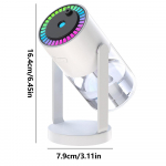 Niisutaja Star Galaxy projektor suure ala &otilde;huniisutaja suure ala niisutaja &otilde;li hajuti ja &ouml;&ouml;valgus &ouml;&ouml;valgus ja t&auml;ht valge