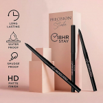 Bergamot Beaut&eacute; Precision Stroke Kajal - Black Water & Smudge Proof with Precise Application (Black, 0.35 g)