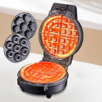 Waffle Maker 3 in 1 Nonstick Breakfast for Gatherings Restaurants Home