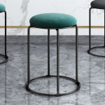 Nordic Small Stool, Internet Home Celebrity Creative Pink, Kerge luksuslik &uuml;mmargune taburet, Moodne lihtne madal taburet, pehme iste, Stacka