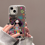 Mobiiltelefoni&uuml;mbrised iPhone 11 13 XR 15 Pro Max 12 14 Pro Max &uuml;mbris iPhone 16 XS Max Mirror kaitse&uuml;mbris Peegel peen multikas veekindel iPhone 11 Pro Max h&otilde;bedane liivav&auml;rv
