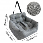 Koera turvaiste turvarihmaga V&auml;ikestele/keskmistele koertele v&otilde;i kassidele Universaalne mugav koeravoodi autosse ja koju