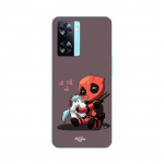 Coque pour Oppo A57s 4G B&eacute;b&eacute; Deadpool avec Licorne Maniacase