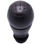POMMEAU DE VITESSE NOIR ( 5 VITESSES ) pr&eacute;vu pour CITROEN BERLINGO II (DEPUIS 2002) & PEUGEOT PARTNER 2 (DEPUIS 2002)