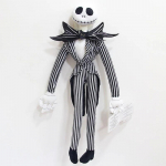 50cm &Otilde;udusunen&auml;gu enne j&otilde;ule Jack Skellington Pl&uuml;&uuml;sm&auml;nguasjad Nukk Skelett Jake Pl&uuml;&uuml;sist T&auml;idisega M&auml;nguasjad Lastele Lastele Kingitused Height 50cm must