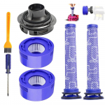 Mootori tagakaane ja tagumise filtri eelfilter Dyson V7 V8 tolmuimejakomplekti asendustarvikute jaoks