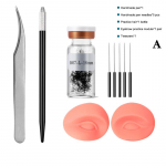 Solid Silicone Microblading 5D kulmude t&auml;toveeringu harjutamine Skin Novice Bionic Eyelash Eyelash Eye Makeup Beauty Tool