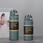 Suure mahutavusega termostass roostevabast terasest vedrukorgiga Ton Ton vedrutass v&auml;li sporditass 720ml