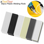 50 tk ABS PP PVC PE plastist keevitusvardade komplekt auto kaitseraua parandus elektroodid pulgad jootmistarvikud kuuma&otilde;hup&uuml;stoli keevitusseadme komplekt 50pcs Rod PP Black