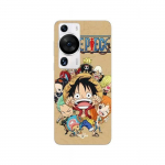 Coque - Huawei - P60 Pro - Manga anim&eacute; One Piece - Souple - Noir