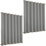 Veekindlad tuulekindlad v&auml;likardinad aedadele/r&otilde;dudele suvised 100% pol&uuml;estervarjuga purjed W254XH213