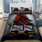 Dinosaurused Jurassic Park 3D Prinditud Voodipesukomplekt &Uuml;he-, Twin-, T&auml;is-, Queen-, King-suuruses Voodikomplekt T&auml;iskasvanu Laste Magamistoa Voodipesu Kingitus 135X200cm-2pcs