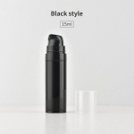 5/10/15 ml t&uuml;hjad &otilde;huta pumbaga pudelid minikreemiga vaakumkosmeetikakonteinerid naiste meigiemulsiooniga pudelid 15ml valge