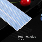 Creative Melt Melt liimipulgad &ndash; l&auml;bipaistvad, 7 mm, k&otilde;rgele temperatuurile vastupidavad, isetegemise tarvikud Diameter 7 mm * length 19 cm - 1 piece