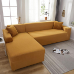 Nordic Chaise Longue elastne diivani kate &ndash; universaalne kogu hooaja padjakatte komplekt three people 190-230cm kaamel