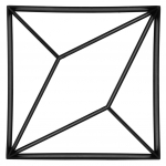 Rombikujuline k&otilde;nniteeplaatide tegija DIY tsemendist telliskivi sillutuskivi vorm aia, sise&otilde;ue, terrassi jaoks