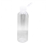 3 tk T&uuml;hjad Plastikust Kaasaskantavad Korduvkasutatavad T&auml;idetavad L&auml;bipaistvad Kreemi Losjoonipudelid Korgiga