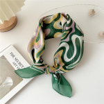 Puuvillane ja linane v&auml;ike kandiline sall siidist sall Naiste kevadine ja s&uuml;gisene uus stiil Kunstiline ja mitmek&uuml;lgne moodne temperamendiga peav&otilde;ru sall 55*55cm