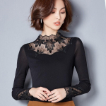 &Otilde;&otilde;nes naiste kevads&uuml;gises stiilis pitspluusid s&auml;rgid, vabaaja pikkade varrukatega lapitehnika, turtlen kaelusega pluusid XXXXXL