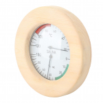 Sauna h&uuml;grotermograaf 2 &uuml;hes seinale paigaldatav reaalajas j&auml;lgimine saunaruumi termomeeter ja