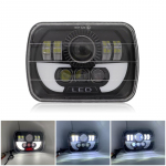 Auto H4 Esituli 5X7 7x6 Tolli Ristk&uuml;lik LED Esituli DRL Hi-Low Valgusvihk Jeep Wrangler YJ Cherokee XJ Toyota Nissan GMC Ford jaoks 2PC