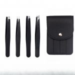 Pintsettide komplekt &ndash; professionaalsed roostevabast terasest pintsetid meestele ja naistele, t&auml;ppispintsetid n&auml;okarvadele, l&otilde;uale, must