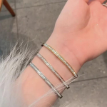 T&auml;histaevas Titaanist K&auml;ev&otilde;ru Naistele - T&auml;is Teemanteid, Mittepleekiv Trend, Euroopa ja Ameerika Stiil Steel