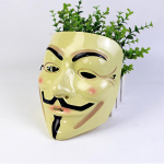 V vendetta hip-hopi libahundimask &ndash; retro Halloweeni maskim&auml;ngu rekvisiit Standard