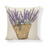 Lavendli &Otilde;nnista seda kodu padjap&uuml;&uuml;r, 45x45cm Lilla diivanipadjakate elutoa sisustuseks 45x45cm (without pillow insert)