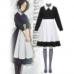JJK Anime Cosplay komplekt Kuroi Misato Cosplay Kost&uuml;&uuml;m Neiu kost&uuml;&uuml;m Kahem&otilde;&otilde;tmeline animatsioon Naiste Show riided S must