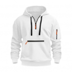 S&uuml;gistalvine meeste kapuuts, t&otilde;mblukk, sisekujundus lahtine elastne manseti n&ouml;&ouml;r, soe pullover, keskmise pikkusega hip-hop &uuml;hev&auml;rviline topp sportlikuks igap&auml;evaseks kandmiseks S