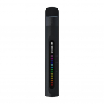 Kaasaskantav kopsulihaste treener Mugav hingamistreeningseade kopsumahtuvuse harjutuse hingamistreeneri visuaalne lugemine must