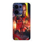 Coque de t&eacute;l&eacute;phone - Maniacase - Oppo Reno 13 5G - Silicone - Souple - Scuderia Ferrari F1