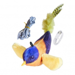 Tiivadega linnud Kassim&auml;nguasi Interaktiivne lendav varblane elutruu s&auml;utsumisheliga Puudutusega aktiveeritav pl&uuml;&uuml;sist lind Kutsikam&auml;nguasi sisetingimustes elavatele kassidele 1 Set