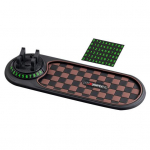 Armatuurlaua libisemisvastane matt telefonihoidjaga, 360-kraadine p&ouml;&ouml;ratav armatuurlaua kinnitus valge