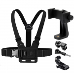 Telefoni Rinnarihm Kinnitusv&ouml;&ouml; Iphone 14 Hoidik Mobiilne Nutitelefon GoPro Hero 12 11 10 9 DJI Action Kaamera Otse&uuml;lekande Salvestamine