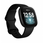 Silikoonrihm Fitbit Versa 3 kellarihmaga Pehme nutikella Correa Sport k&auml;ev&otilde;ru Fit bit Versa 4 Sense kellarihma tarvikud S (5.5- 6.7inch)