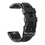 22 mm 26 mm kellarihm Garmin Fenix ​​7X 7 nutikella silikoonrihmale Fenix ​​6 6X Pro 5 5X Plus 3HR 935 Quick Easyfit randmerihm 22mm Fenix 5 5 Plus must