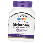 Pikatoimeline melatoniin, Extra Strength Melatonin Prolonged Release 10, 21st Century 120 tabletti (72440018) 120tab