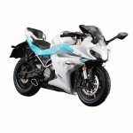 1/12 m&otilde;&otilde;tkava CFMOTO 250SR metallist v&otilde;idus&otilde;idu k&otilde;rgekvaliteediline sulamist mootorratta miniatuurm&auml;nguasi simulatsioon lastele valatud auto laste s&uuml;nnip&auml;evakingitused valge