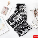 Elevandip&uuml;ksid Vabaaja Reguleeritav Elastne K&otilde;rge V&ouml;&ouml;koht Rihm N&ouml;&ouml;r Naistele Meestele Unisex Tr&uuml;kitud Tai T&auml;navamood Rannik Boheemlaslik Retro Vintage Boho One size