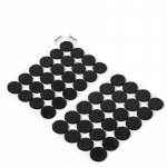 Isekleepuv m&ouml;&ouml;bli jalgade jalakaitsmepadi Tooli jalapadi, libisemisvastane kriimustus, isetegemine, m&ouml;&ouml;blijalgade p&otilde;randakaitsepadjad