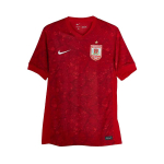 Nike Dri-Fit 2025 Changchun Yatai Koduf&auml;nni Versioon Logo V-kaelusega L&uuml;hikeste Varrukatega Jalgpallis&auml;rk Meeste Topid Punane HM6179-611 L brown